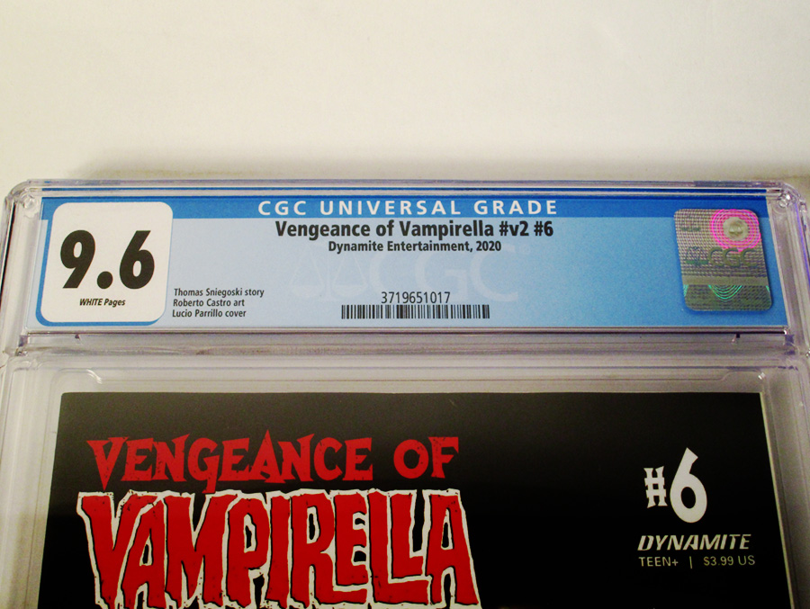 Vengeance Of Vampirella Vol 2 #6 Cover S Regular Lucio Parrillo Cover CGC Graded 9.6