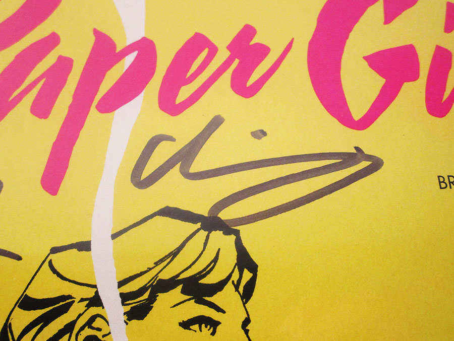 Image Firsts Paper Girls #1 Cover C Signed By Brian K Vaughan & Cliff Chiang CGC 9.6