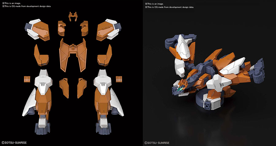 Gundam Build Divers Re:Rise High Grade 1/144 Kit #024 Saturnix Unit
