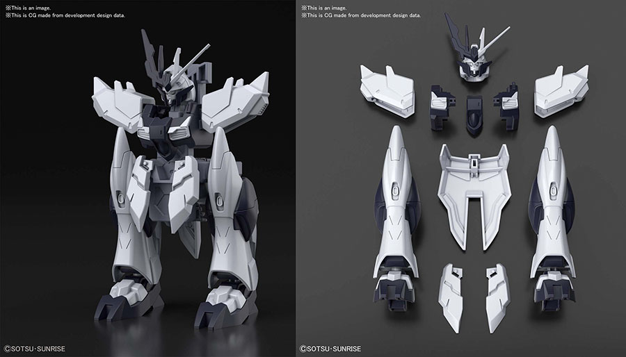 Gundam Build Divers Re:Rise High Grade 1/144 Kit #029 Fake Nu Unit