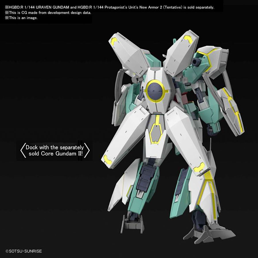 Gundam Build Divers Re:Rise High Grade 1/144 Kit #032 Nepteight Weapons