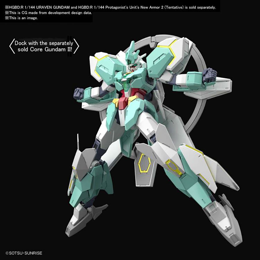 Gundam Build Divers Re:Rise High Grade 1/144 Kit #032 Nepteight Weapons