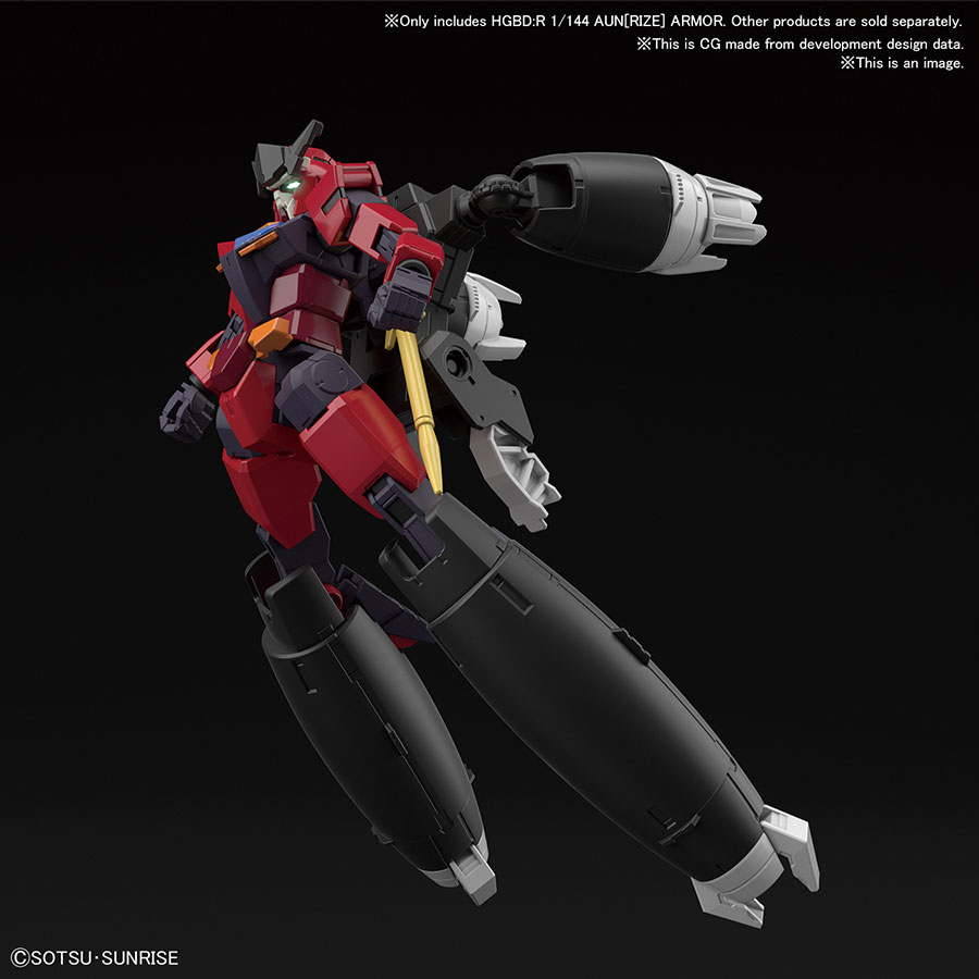 Gundam Build Divers Re:Rise High Grade 1/144 Kit #035 Aun[RIZE] Armor