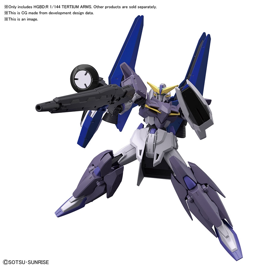 Gundam Build Divers Re:Rise High Grade 1/144 Kit #036 Tertium Arms
