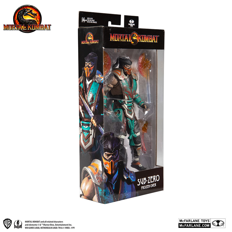 Mortal Kombat 7-Inch Scale Wave 4 Sub-Zero (Frozen Over) Action Figure Case