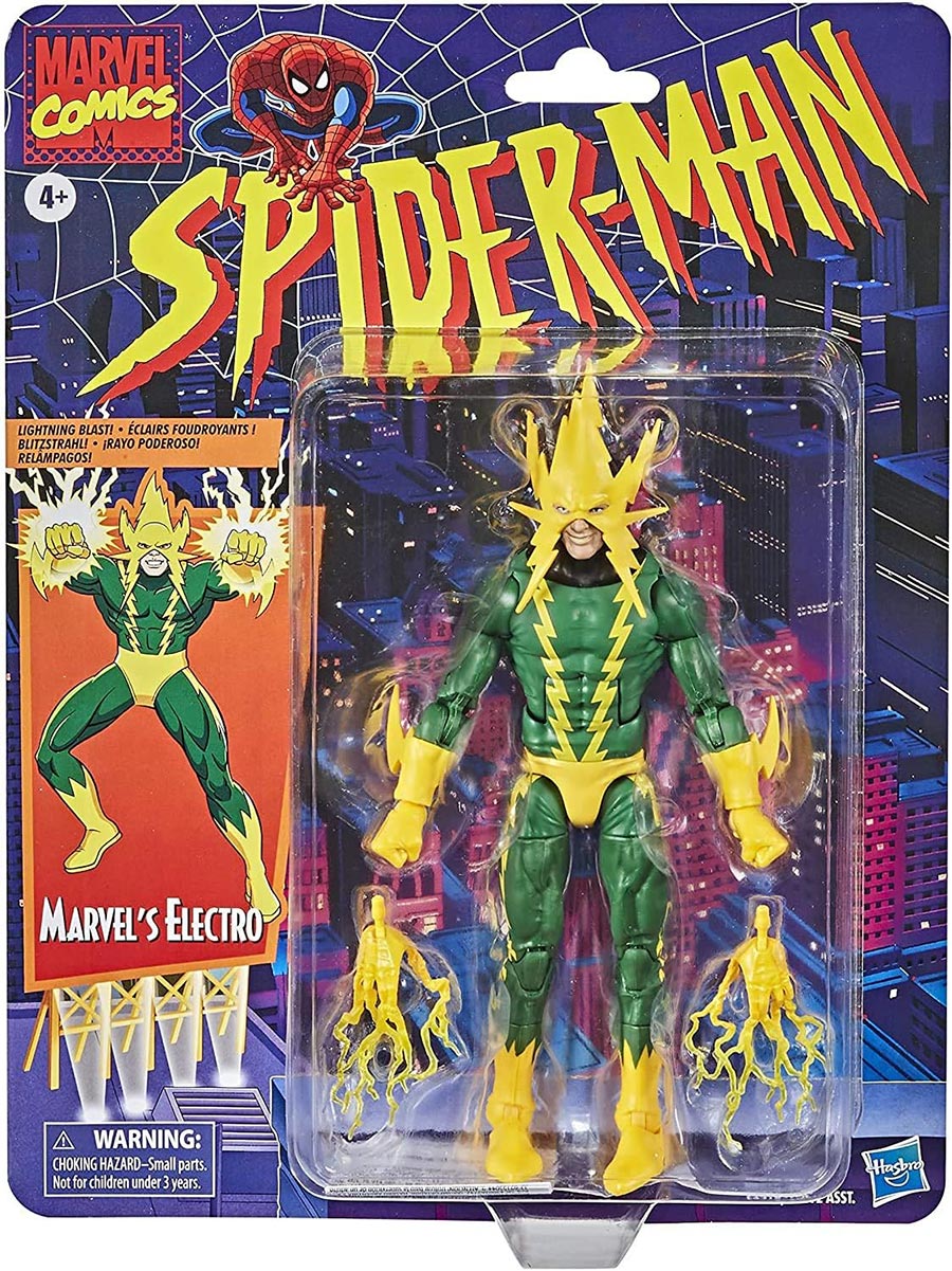Marvel Legends Spider-Man Electro 6-Inch Action Figure