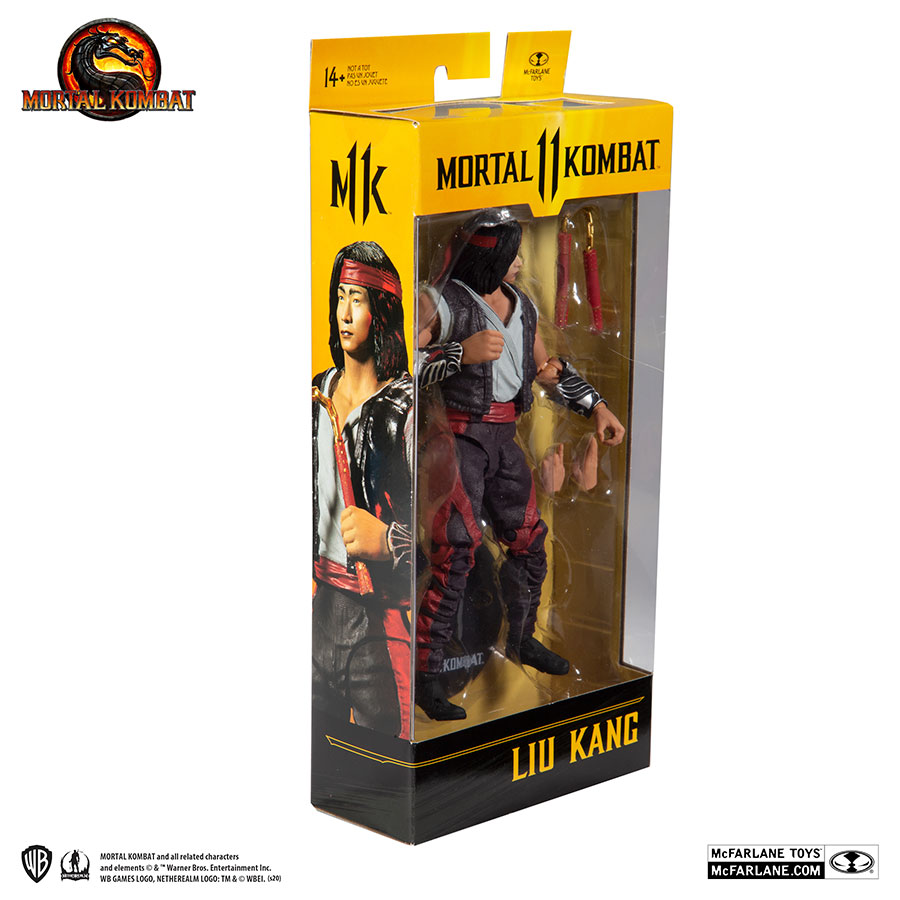 Mortal Kombat Wave 5 Liu Kang 7-Inch Scale Action Figure Case