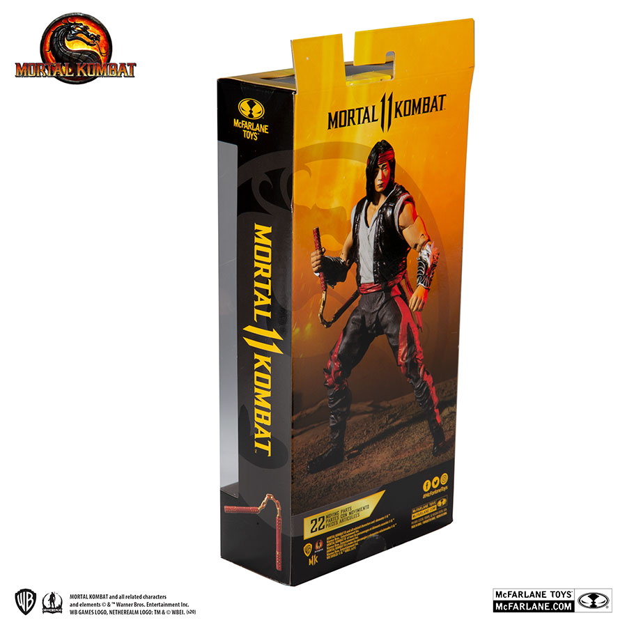 Mortal Kombat Wave 5 Liu Kang 7-Inch Scale Action Figure Case