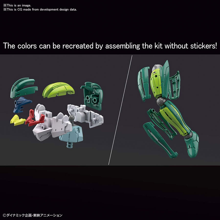 Dynamic High Grade 1/144 Kit - Kotetsu Jeeg (Infintism)