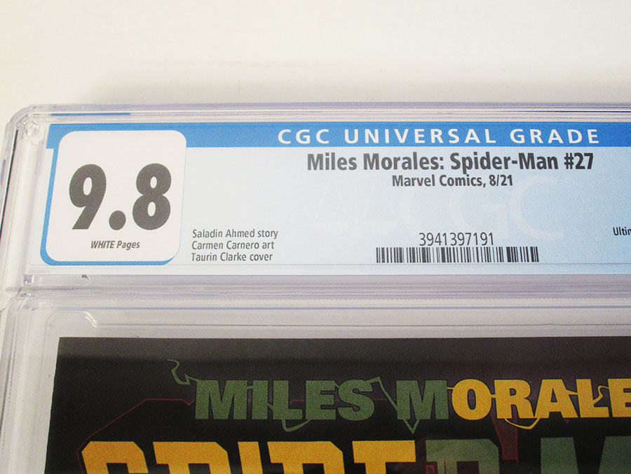 Miles Morales Spider-Man #27 Cover C DF CGC Graded 9.8