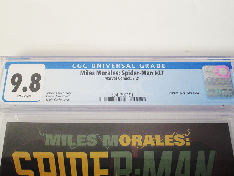 Miles Morales Spider-Man #27 Cover C DF CGC Graded 9.8