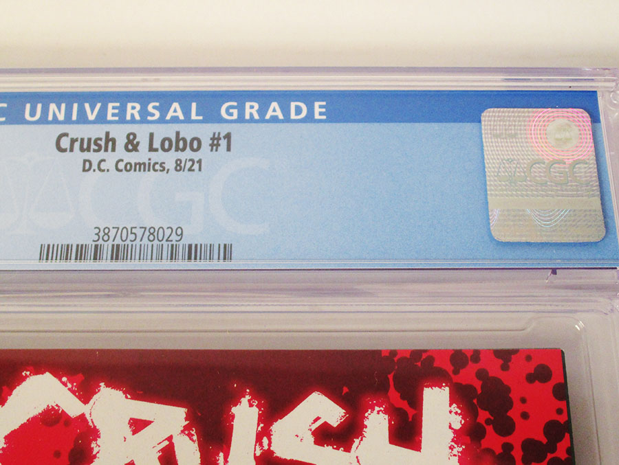Crush & Lobo #1 Cover E DF CGC Graded 9.6