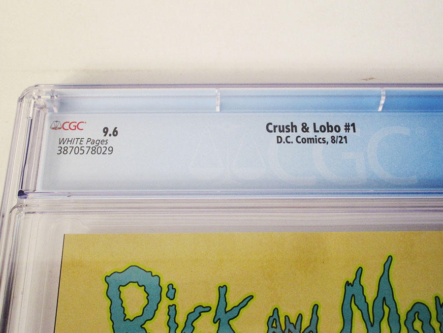 Crush & Lobo #1 Cover E DF CGC Graded 9.6