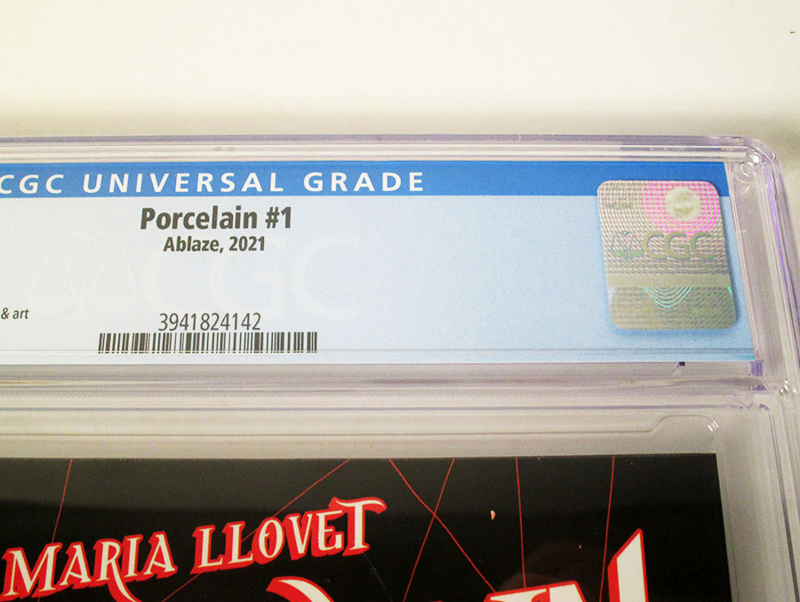 Maria Llovets Porcelain #1 Cover M DF CGC Graded 9.8