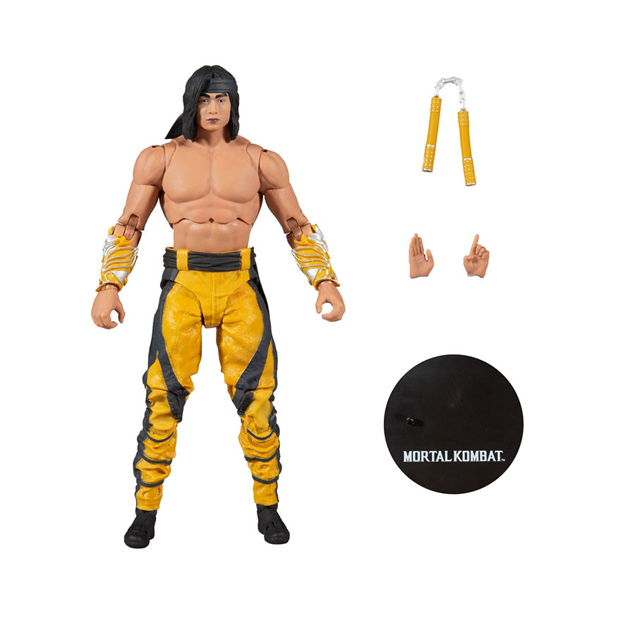 Mortal Kombat Wave 7 Liu Kang Fighting Abbot 7-Inch Scale Action Figure
