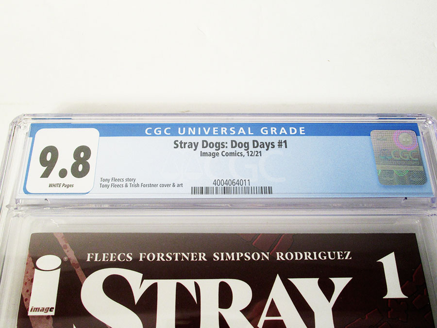 Stray Dogs Dog Days #1 Cover E DF Regular Trish Forstner & Tony Fleecs Cover CGC Graded 9.8