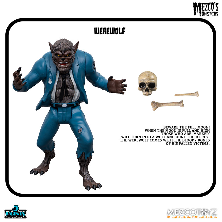 5 Points Mezcos Monsters Tower Of Fear Deluxe Boxed Set