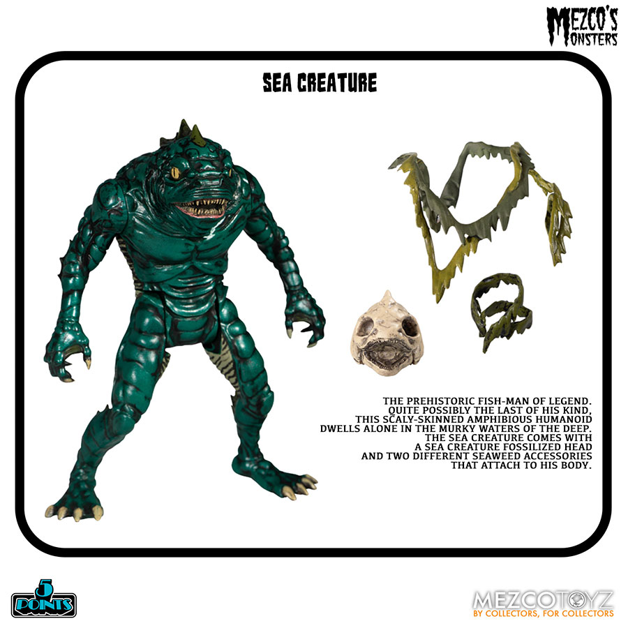 5 Points Mezcos Monsters Tower Of Fear Deluxe Boxed Set