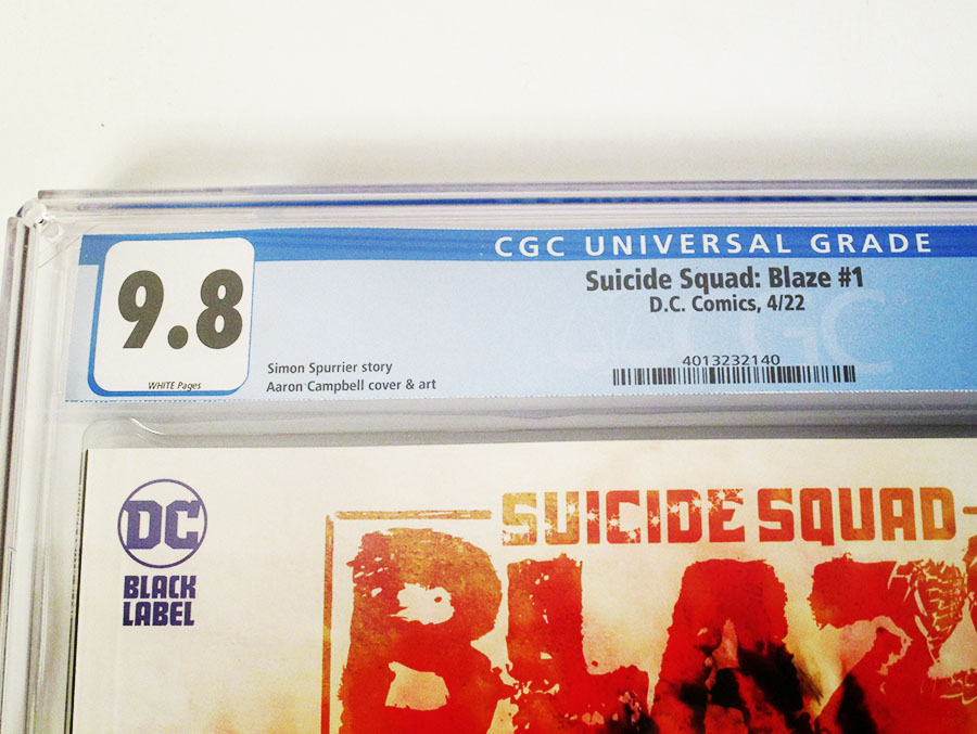 Suicide Squad Blaze #1 Cover C DF CGC Graded 9.8