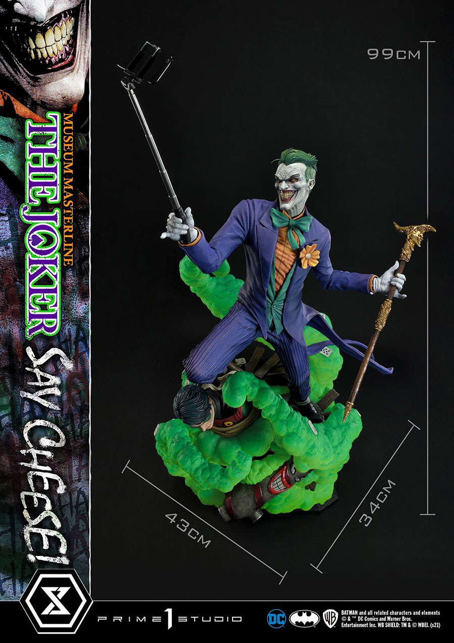 DC The Joker Say Cheese 1/3 Scale Statue