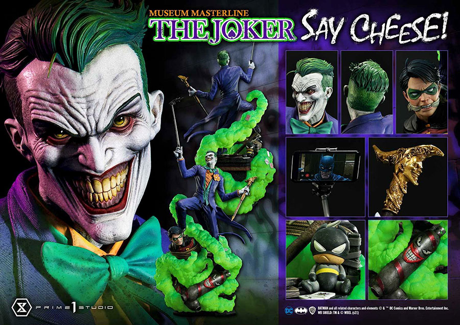 DC The Joker Say Cheese 1/3 Scale Statue