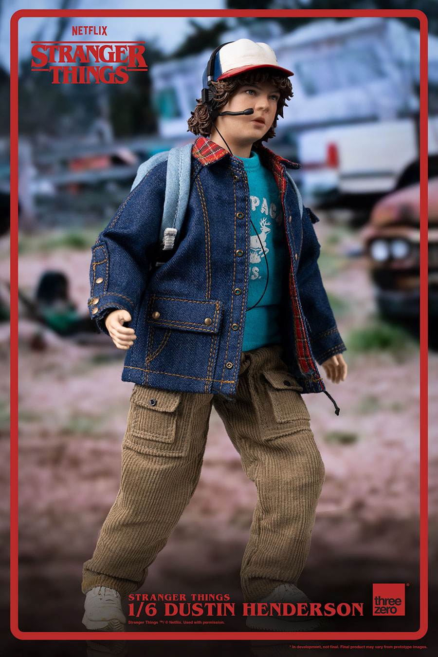 Stranger Things Dustin Henderson 1/6 Scale Articulated Figure