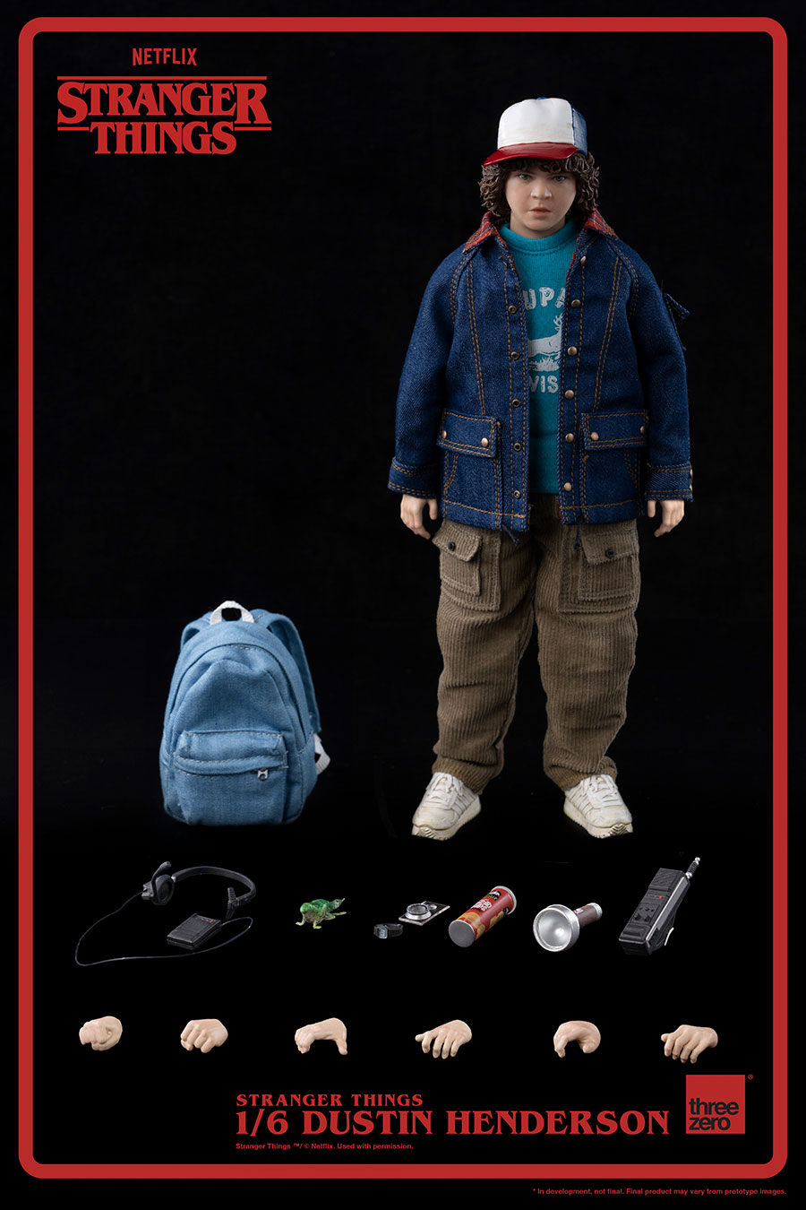 Stranger Things Dustin Henderson 1/6 Scale Articulated Figure
