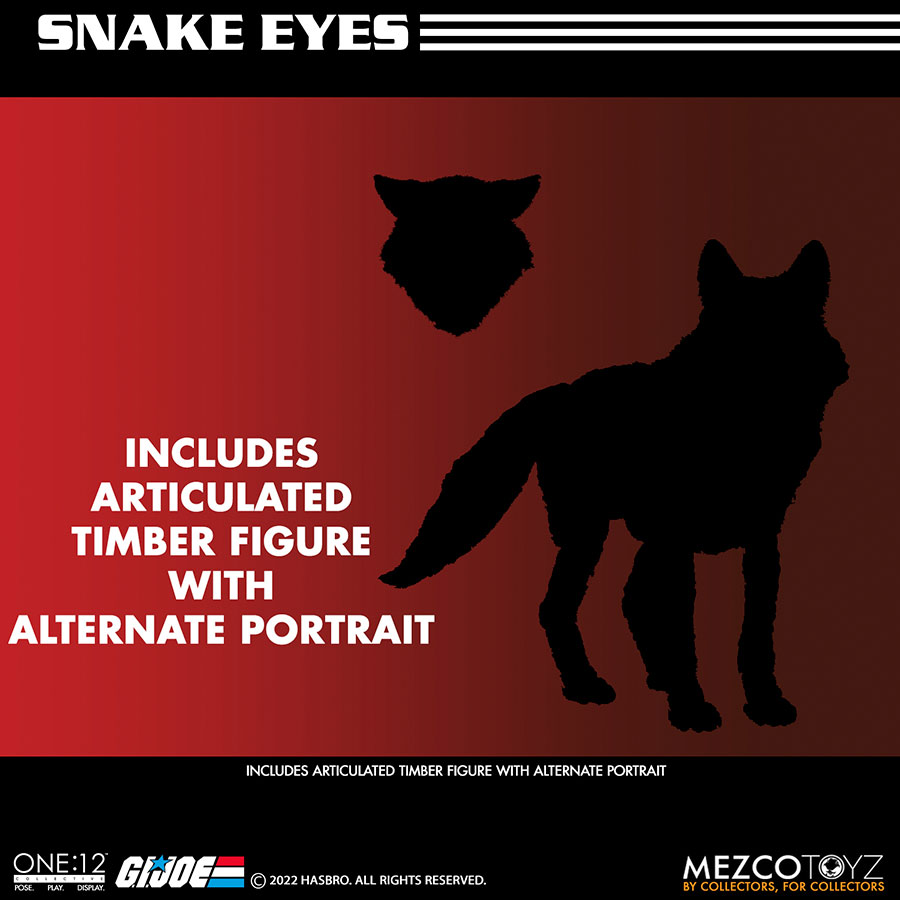 One-12 Collective GI Joe Snake Eyes Deluxe Edition Action Figure