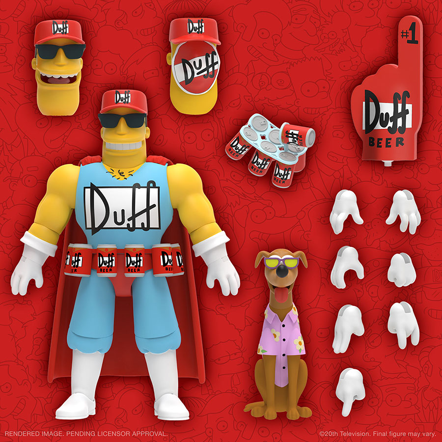 Simpsons Ultimates Figure - Duffman