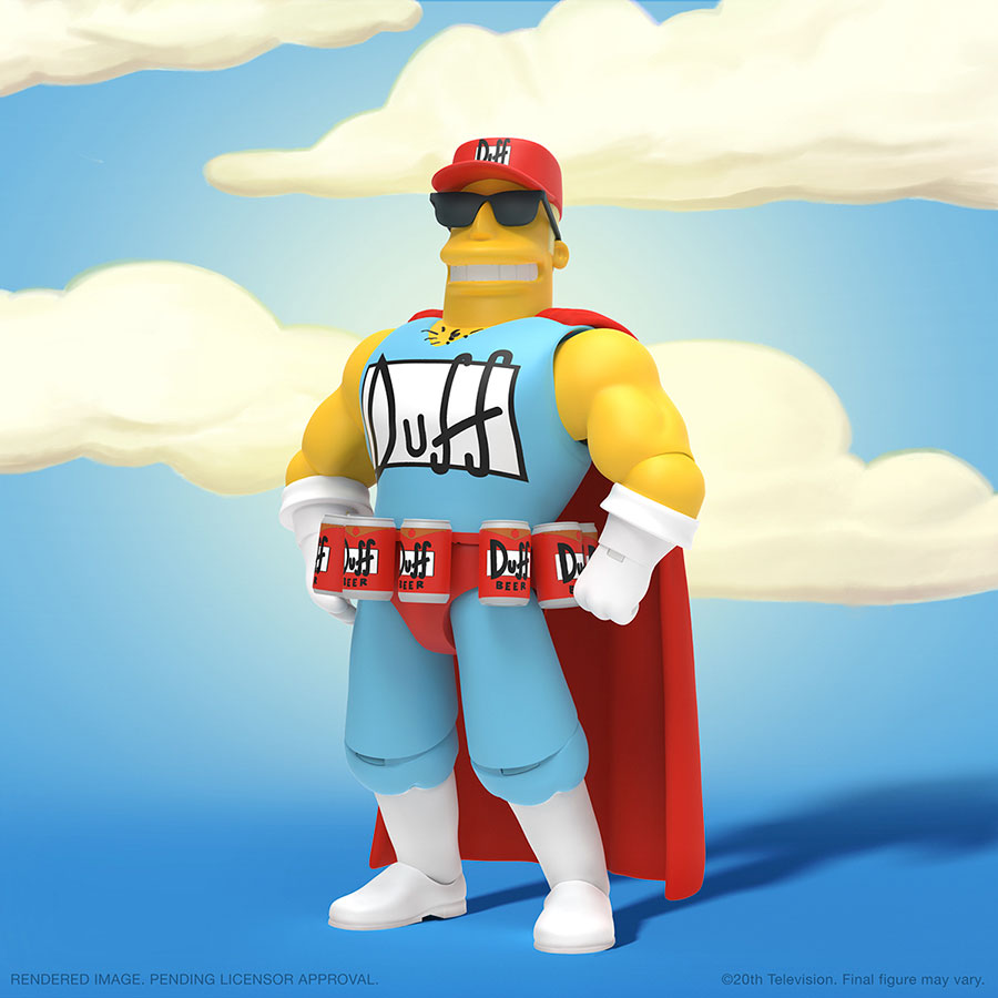 Simpsons Ultimates Figure - Duffman