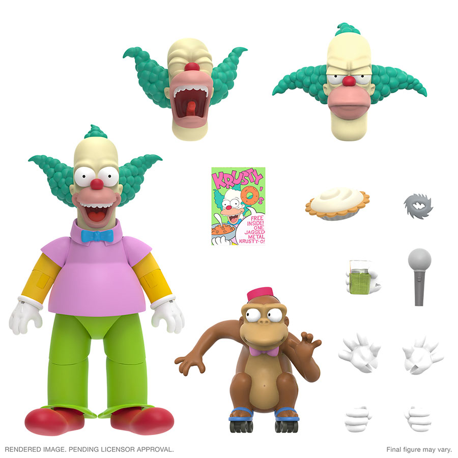 Simpsons Ultimates Figure - Krusty The Clown