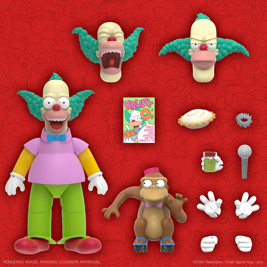 Simpsons Ultimates Figure - Krusty The Clown