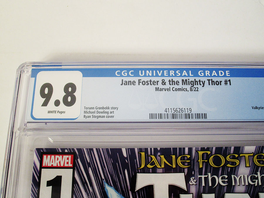 Jane Foster And The Mighty Thor #1 Cover G DF CGC Graded 9.8