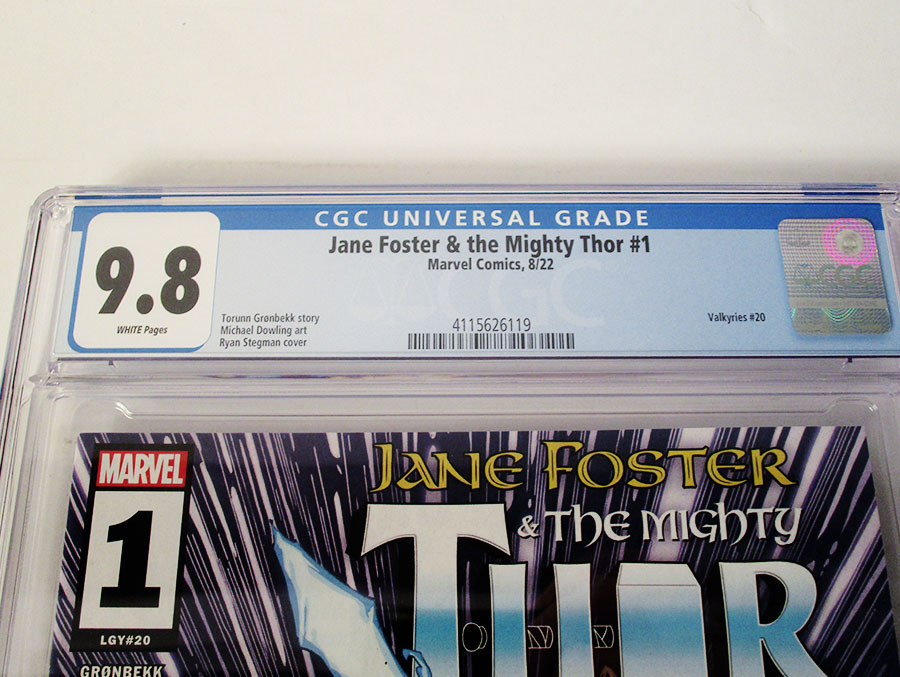 Jane Foster And The Mighty Thor #1 Cover G DF CGC Graded 9.8