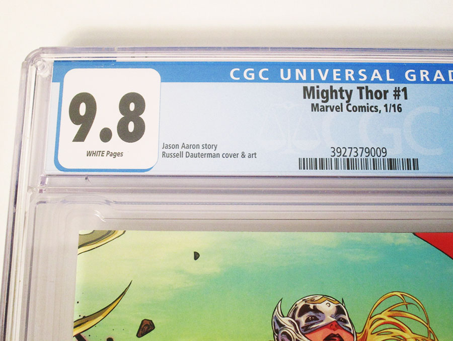 Mighty Thor Vol 2 #1 Cover H Regular Russell Dauterman Wraparound Gatefold Cover CGC 9.8