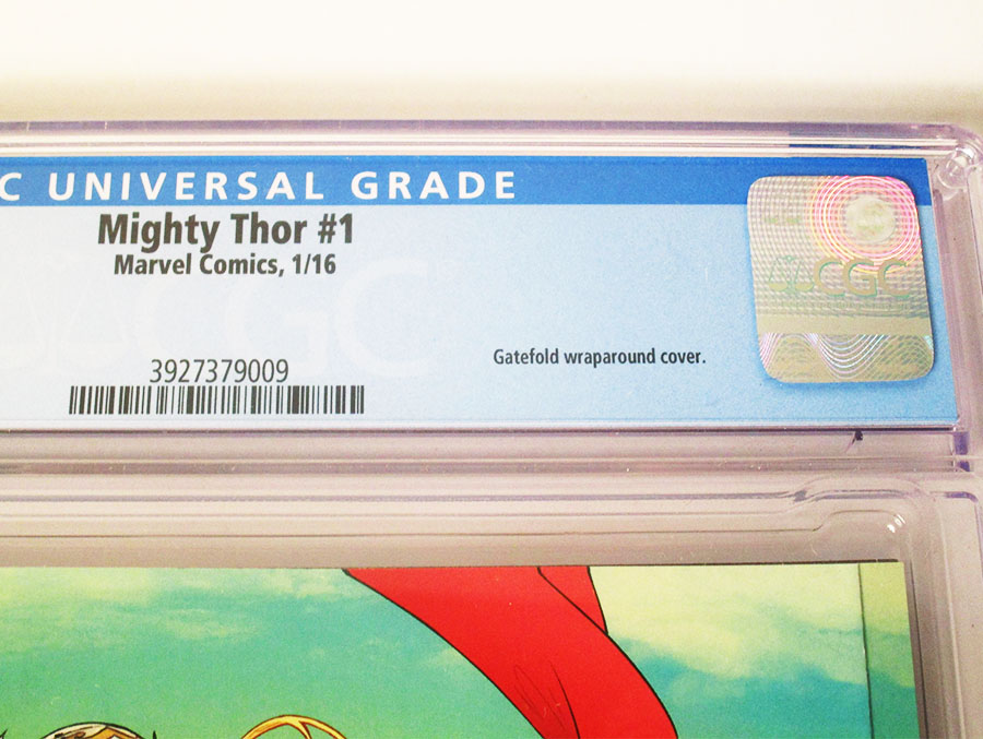 Mighty Thor Vol 2 #1 Cover H Regular Russell Dauterman Wraparound Gatefold Cover CGC 9.8