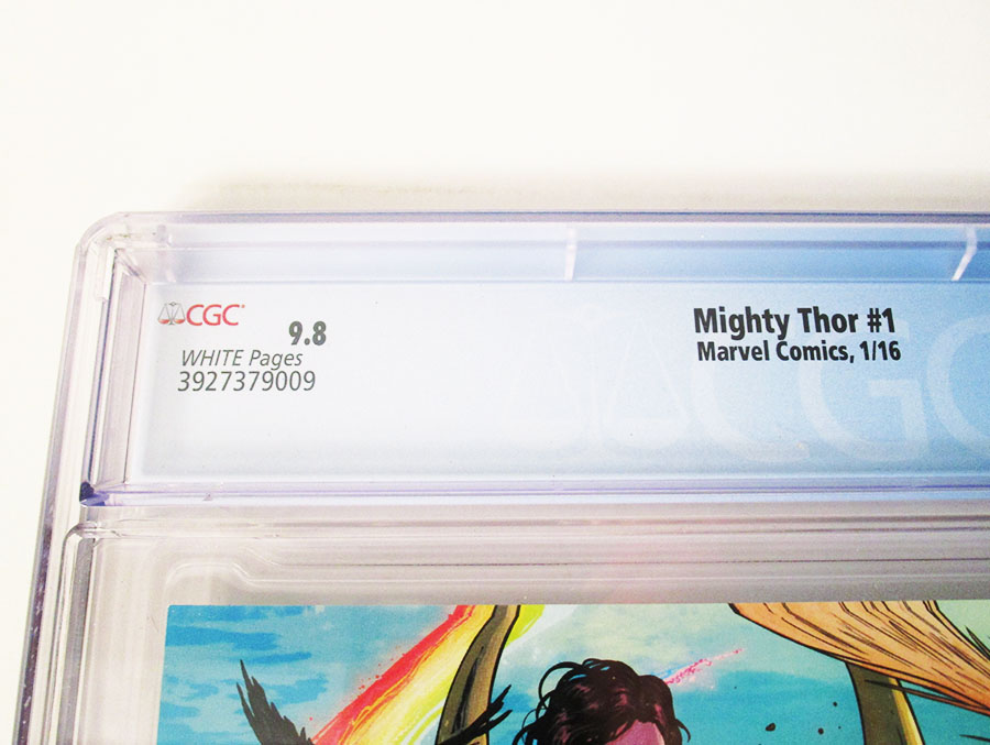 Mighty Thor Vol 2 #1 Cover H Regular Russell Dauterman Wraparound Gatefold Cover CGC 9.8