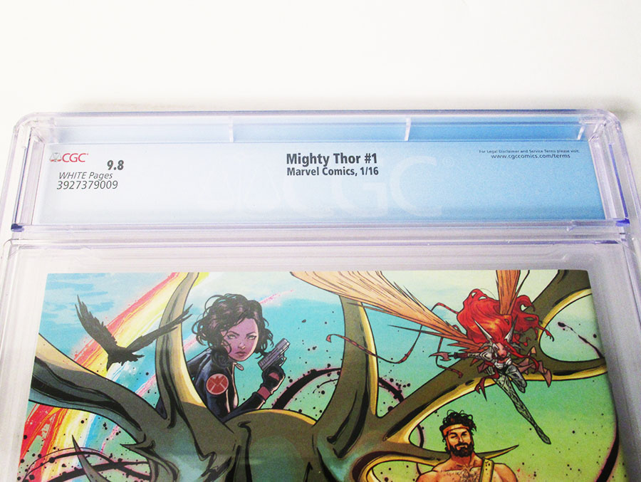 Mighty Thor Vol 2 #1 Cover H Regular Russell Dauterman Wraparound Gatefold Cover CGC 9.8
