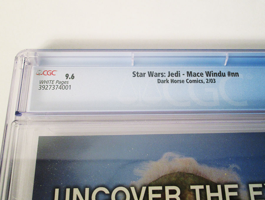 Star Wars Jedi Mace Windu One Shot CGC 9.6