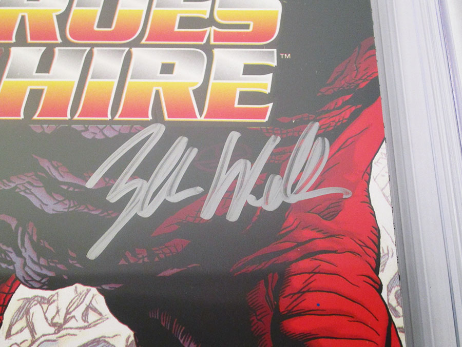 Heroes For Hire Vol 2 #9 Cover B Signed By Zeb Wells CGC 9.6