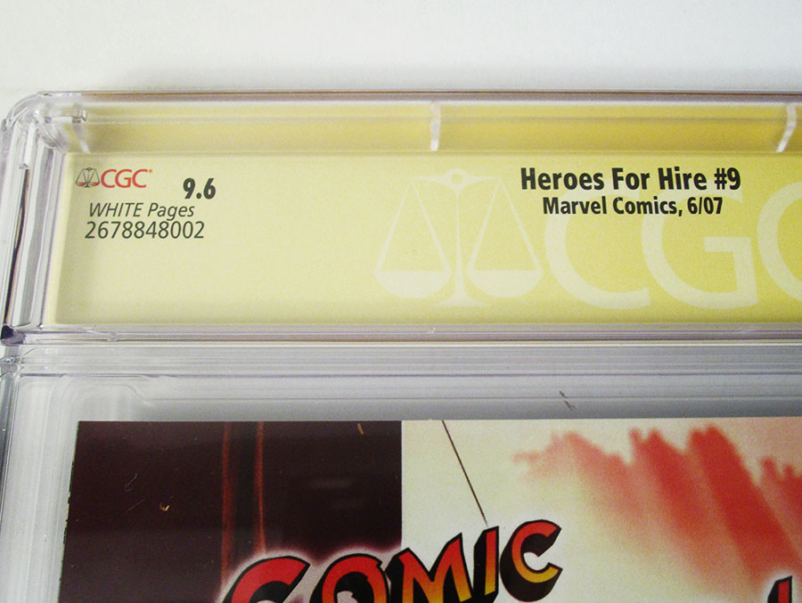 Heroes For Hire Vol 2 #9 Cover B Signed By Zeb Wells CGC 9.6