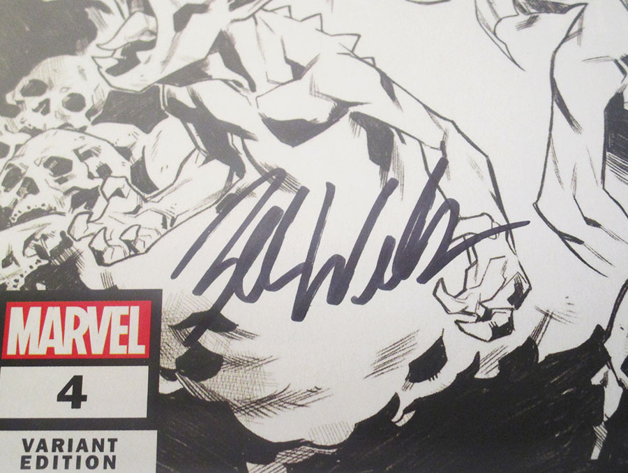 Hellions #4 Cover D Carlos E Gomez Sketch Cover Signed By Zeb Wells CGC 9.6