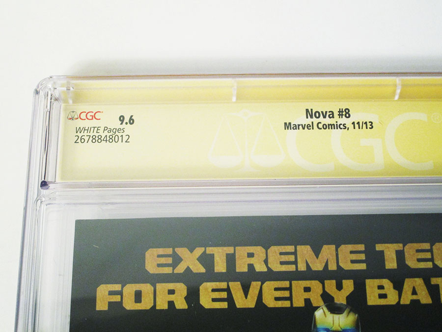 Nova Vol 5 #8 Cover D Signed By Zeb Wells CGC 9.6