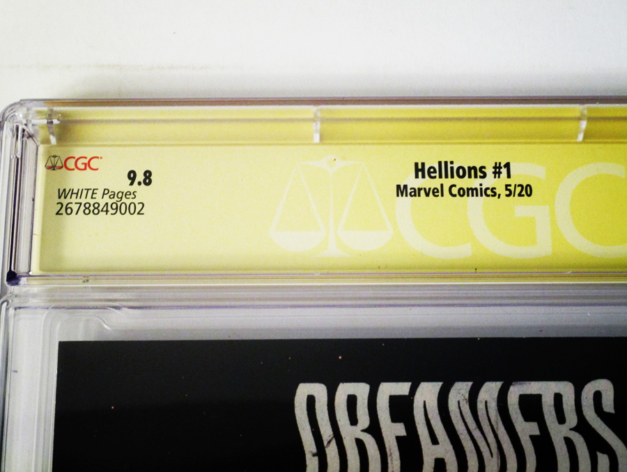 Hellions #1 Cover H Signed By Zeb Wells CGC 9.8
