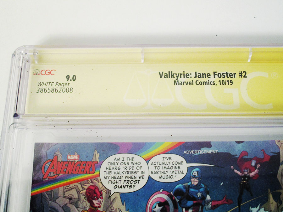 Valkyrie Jane Foster #2 Cover D 1st Ptg Regular Mahmud Asrar Cover Signed By Idris Elba CGC 9