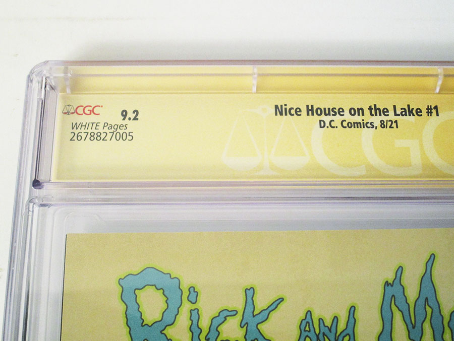 Nice House On The Lake #1 Cover K Regular Alvaro Martinez Bueno Cover Signed By James Tynion IV CGC 9.2