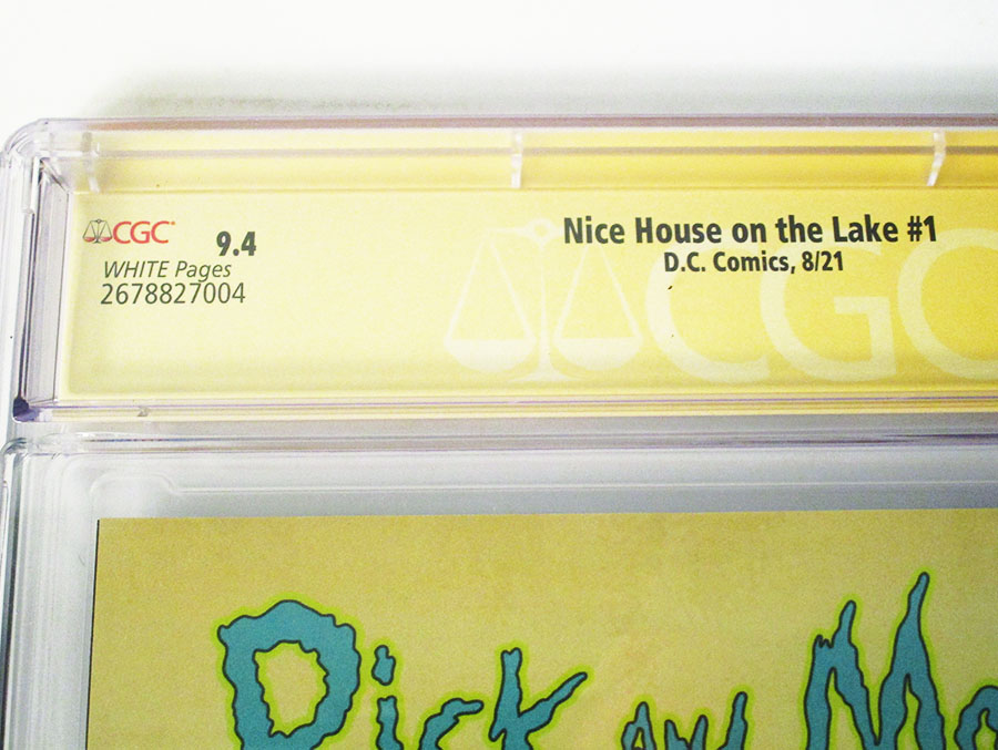 Nice House On The Lake #1 Cover L Regular Alvaro Martinez Bueno Cover Signed By James Tynion IV CGC 9.4