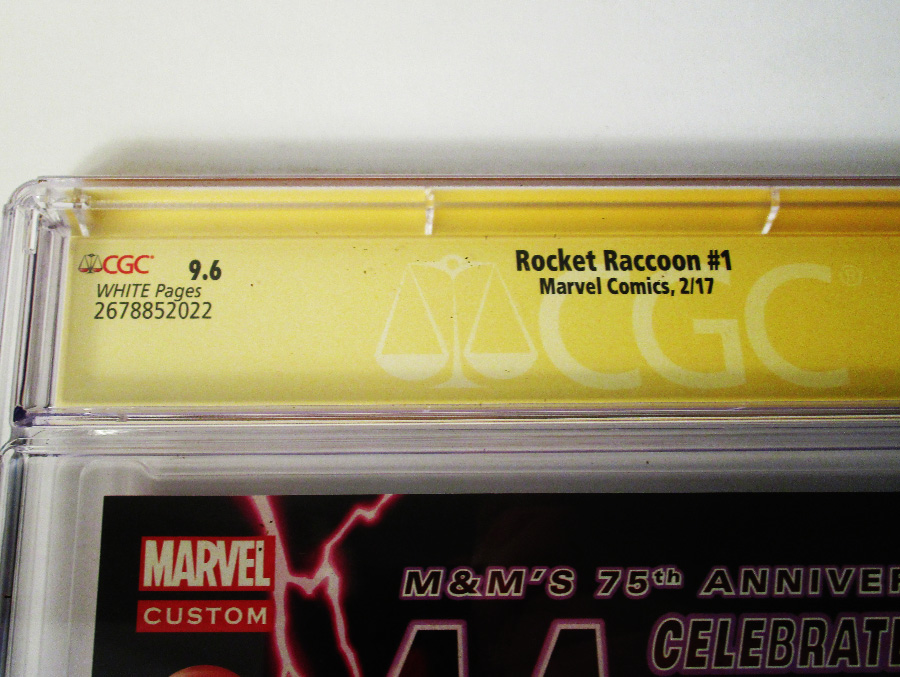 Rocket Raccoon Vol 3 #1 Cover H Regular David Nakayama Cover (Marvel Now Tie-In) Signed By Matthew Rosenberg CGC 9.6