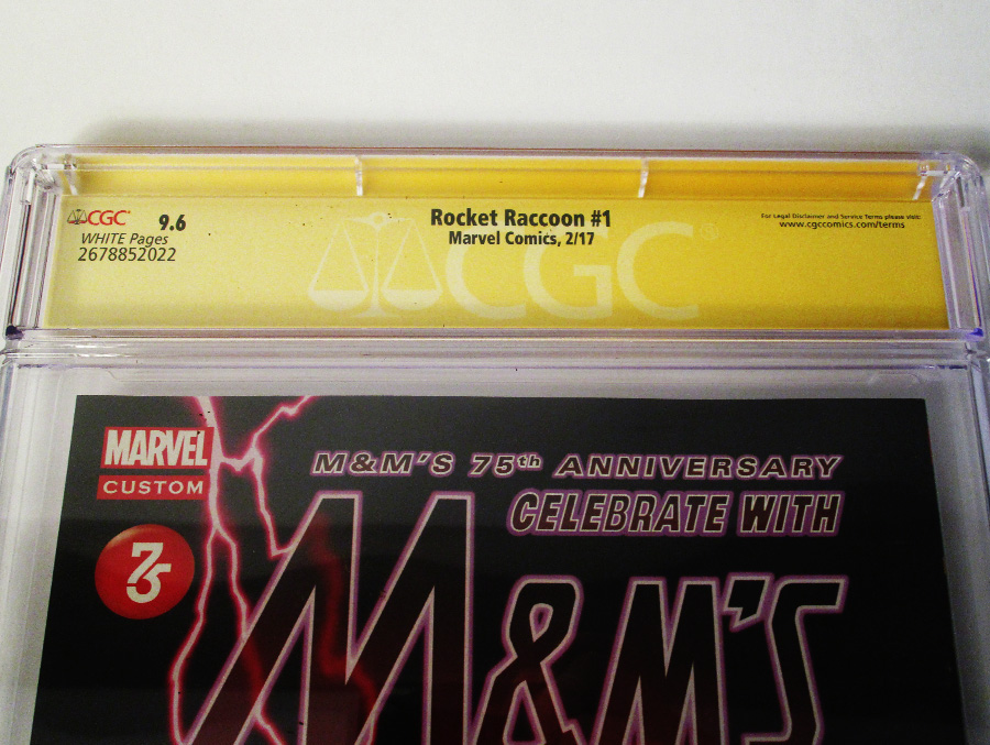 Rocket Raccoon Vol 3 #1 Cover H Regular David Nakayama Cover (Marvel Now Tie-In) Signed By Matthew Rosenberg CGC 9.6