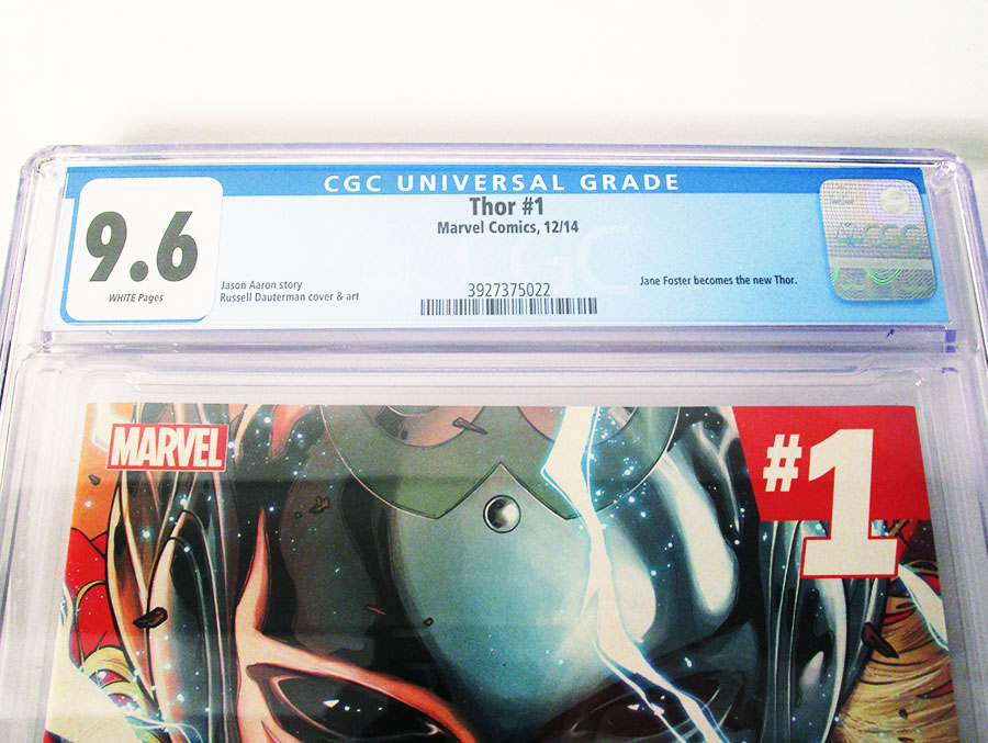 Thor Vol 4 #1 Cover P CGC 9.6 1st Ptg Regular Russell Dauterman Cover
